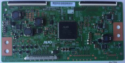 T-CON / JVC 55.65T10.C06 / 5565T10C06 / T650HVF01.2 / 65T10-C01 / MODELO EM65FTR TA10EKO	