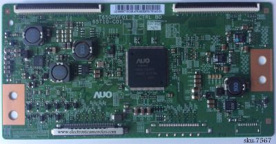 T-CON / VIZIO 55.65T10.C06 / 5565T10C06 / T650HVF01.2 / 65T10-C01 / MODELO D650I-B2 LWJARPAQ	