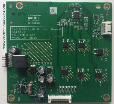 LED DRIVER / VIZIO 55.76N04.B01 / 5576N04B01G / 55.76N04.B01G / Y14_E480i_1D / 13479-1 / 48.76N13.011 / MODELO E480-B2 LWZQPOCQ	