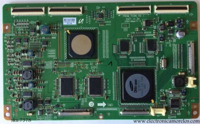 T-CON / SAMSUNG BN81-02452A / 2646K / FRCM_TCON_V0.1 / MODELO LN52A850S1FXZA SQ10	