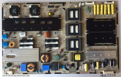 FUENTE DE PODER / SAMSUNG BN44-00240A / PSLF311501A / PANEL LTF520HE04-A02 / MODELOS LN52A850S1FXZA SQ10 / LN52A850S1FXZA / LN52A850S1FXZC / LN52A860S2FXZA