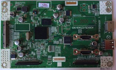 MAIN PARA TV MAGNAVOX / NUMERO DE PARTE A17P0MMA-001 / A17P0UH / BA17P0G0401 1 / PANEL LTA400HM09-F02 / MODELO 40MF401B/F7 DS1