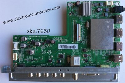 MAIN PARA TV SHARP / NUMERO DE PARTE XECB01K013 / 715G6840-M0D-000-004K / 756TXECB01K0130 / XECB01K0130 / PANEL TPT500J1HVN08 REV:S300B / DISPLAY T500HVN08.3 / MODELO LC-50LB261U