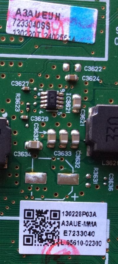 MAIN / EMERSON A3AUEMMA-001 / A3AUEUH / BA31TBG0401 1 / MODELO LF501EM4 DS1	 - Imagen 2