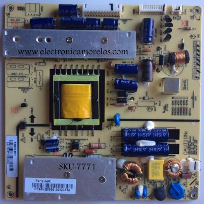 FUENTE DE PODER / RCA RE46HQ0800 / RS080D-3T01 / MODELO LED39B45RQ	