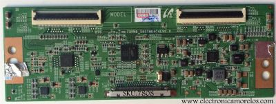 T-CON PARA TV SHARP ORIGINAL / NUMERO DE PARTE LJ94-29118D / 13VNB_S60TMB4C4LV0.0 / 29118D / MODELOS LC-48LE551U / E480-B2 / 48H4 / 48K20D / NS-48D510NA15 / E480i-B2