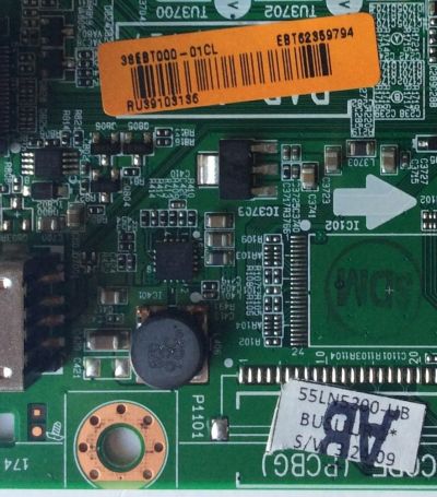 MAIN / LG EBT62359794 / EAX65049105(1.1) / PANEL`S LN54M550060V12 / NC550DUN-SAP1 / SUSTITUTAS EBT62359736 / 62878002 / 62359778 / 62359732 / 62359796 / 62681710 / 62681713 / 62359722 / 62642009 / 62421329 / 62359756 / MODELO 55LN5200-UB BUSULJR - Imagen 2