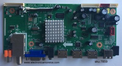 MAIN / SHARP 1E2D0002 / T.RSC8.10A 11153 / 899-M00-40N0 / PANEL LK600D3LA38 / MODELO LC-60E69U / EL NUMERO DE ETIQUETA IMPRESO VARIA ESTAS SON ALGUNAS VERSIONES 1A2E1206 / 1A1I2128 / 1E2E0032 / 1B1L3060 / 1E2D0002 / 1A1K2906 / 1A2C0525 