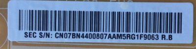 FUENTE SAMSUNG BN44-00807A / L55S6_FHS / BN4400807A / MODELO UN50MU630DFXZA DA01 / UN49KU650D / UN49KU6500F / UN55KU6290F / UN55KU6500F UN55KU6500F / UN50KU6300F / UN55KU6300F / UN50JU6401F /UN55JU670DF / UN55JU650DF / UN55JU6700FX / UN55JU6500F  - Imagen 2