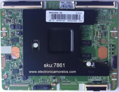 T-CON PARA TV SAMSUNG / NUMERO DE PARTE BN95-01942A / BN97-09229A / BN41-02297A / BN9501942A / PANEL CY-WJ055HGLV1H / MODELOS UE55JU / UN55JU / UA55JU / MAS MODELOS EN DESCRIPCIÓN