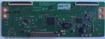 T-CON PARA TV LG / NUMERO DE PARTE 6871L-3403A / 6870C-0452A / PANEL'S LC420DUE (SF)(R1) / (SF)(R2) / (SF)(R5) / MODELOS 42LN5200-UM BUSQLHR / 42LN5400-UA BUSYLMR / 42LN5700-UH BUSYLHR / 42LN5300-UB BUSDLJR / BUSYLJR / BUSYLMR / TH-42LRU60 / DP42D23