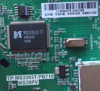 MAIN / L14080476 / TP.MS3393T.PB710 / MS39PV / L14080476-0A00399 / GLE116149K / T8-32LATL-MA2 / 02-SHY39V-CHLA02 / V8-MS39VPL-LF1V030	 - Imagen 2