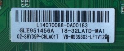 MAIN / L14070088 / TP.MS3393.P78 / 02-SHY39P-CHLA01T / V8-MS39303-LFV124 / GLE951456A / T8-32LATD-MA1 / MODELO DE 32'' - Imagen 2