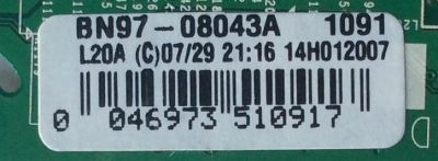 MAIN PARA TV SAMSUNG / NUMERO DE PARTE BN94-07774Q / BN97-08043A / BN41-02157B / BN9407774Q / PANEL CY-GH055CSLV8H / MODELOS UN55H6300 / UN55H6300AFXZA UH02 / UN55H6350 / UN55H6350AFXZA TH01 - Imagen 2