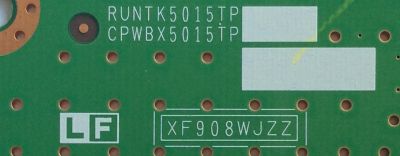 T-CON PARA TV SHARP / NUMERO DE PARTE DUNTKF908FM05 / KF908 / F908FM05 / RUNTK5015TP / CPWBX5015TP / DUNTKF908WE05 / QPWBXF908WJN1 / QKITPF908WJN1 / PANEL LK695D3GW8BD / MODELOS LC-60LE600U / LC-70LE600U /  - Imagen 2