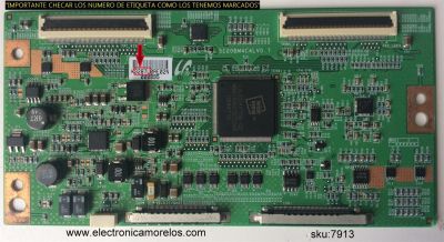 T-CON / PHILIPS LJ94-03287L / S120BM4C4LV0.7 / 3287L / MODELO 46PFL3705D/F7