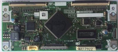T-CON / SHARP RUNTK4010TPXZ / KE707 / XE707WJ / MODELO LC-52SB55U	
