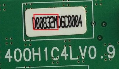 T-CON / SAMSUNG 00832M / 400H14LV0.9 - Imagen 2