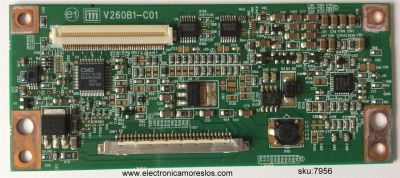 T-CON WESTINGHOUSE / INSIGNIA / POLAROID / 35-D013976 / V260B1-C01 / MODELOS SK-26H240S / NS-LCD26A / LWT-26000 / SUSTITUTAS 35-D019163 / 35-D017430 / 