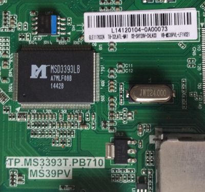 MAIN / L14120104 / TP.MS3393T.PB710 / MS39PV / L14120104-0A00073 / GLE117632A / T8-32LATL-MA1 / 02-SHY39V-CHLA03 / V8-MS39PVL-LF1V021	 - Imagen 2