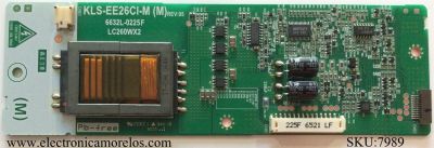 BACKLIGHT INVERSOR / PANASONIC 6632L-0225F / KLS-EE26CI-S (M) / MODELO TC-26LX60	