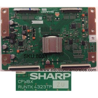 T-CON / SEIKI RUNTK4323TPZU / CPWBX4323TPZU / CPWBX / 4323TP / MODELO SE401GS	