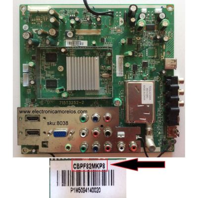 MAIN / SHARP 9JR9900000002 / CBPF82MKP8 / 715T3252-2 / 715T3252-3 / PANEL V420H1-L13 / MODELO LC-42SB45U /  LC-42SB45UT