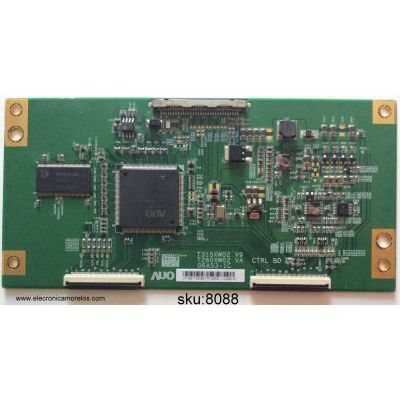 T-CON / DYNEX 55.31T03.088 / T315XW02 V9 / 5531T03088 / T260XW02 VA / 06A53-1C / MODELO DX-LCD32	