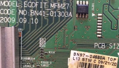 MAIN SAMSUNG / BN94-03837A / BN41-01303A / BN97-04680A / SUSTITUTAS BN94-03229M / BN94-03179D / PANEL M270H1-L01 Rev.C1 / MODELOS LS27EMNKUY/ZA EM27TS / LS27EMNKUY/ZC CT02 / LS27EMNKUY/ZA CT01 - Imagen 2