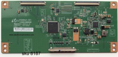 T-CON PARA TV PANASONIC / SHARP / NUMERO DE PARTE 35-D077645 / V500HJ1-CE1 / E88441 / 35-D077645-L / PANEL´S V500HJ1-LE2 / V500HJ -LE1 / MODELOS TC-L50EM5 / TX-L50EM5B / LC-50LE442U