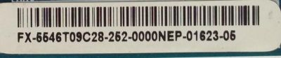 T-CON / INSINGNIA 55.46T09.C28 / T460HW03 / 5546T09C28 / 46T03-C0K / MODELO NS-46L240A13	 - Imagen 2