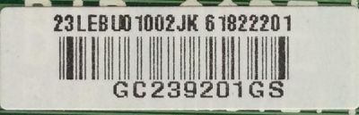 T-CON PARA TV LG / NUMERO DE PARTE 61822201 / EBR61822201 / EAX64507502(1.0) / EBR75304001 / EAX64507502 / PANEL LM96M55T460V12 / MODELO 55LM9600-UC / 55LM9600-UC.AUSWLJR - Imagen 2