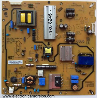 FUENTE DE PODER / JVC 0500-0512-2080 / 3PCR00135A / PSEH-A216A / MODELO SL47B-C	