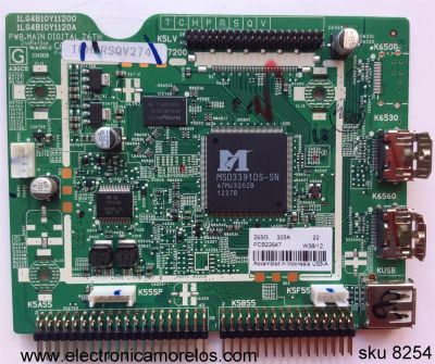 MAIN DIGITAL / SANYO Z6SG / 1LG4B10Y11200 Z6SG / 1LG4B10Y11200 / 1LG4B10Y1120A / PANEL V390HJ1-L02 Rev.C1 / MODELO DP39842 P39842-02