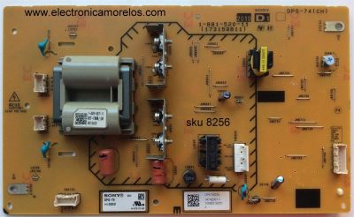 TARJETA D1 / SONY 1-474-206-11 / 1-881-520-11 / (173159811) /DPS-74(CH) /  147420611 / MODELO KDL-55EX500	