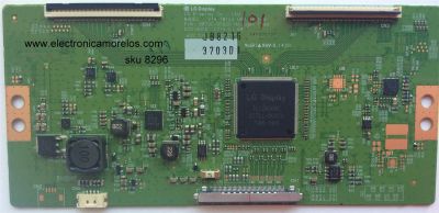 T-CON / LG 6871L-3703D / 6870C-0502C / 3703D / PANEL LC550EQE (PG)(F2) / MODELO 55UB8500-UA.AUSWLJR / 55UB8300-UG.AUSWLJR