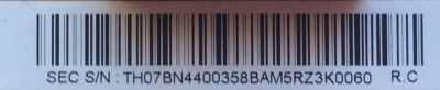 FUENTE DE PODER PARA TV SAMSUNG / NUMERO DE PARTE BN44-00358B / PD55AF1U_ZHS / BN4400358B / E301536 / PANEL T550FBE2-DB DD01 / MODELOS UN55C5000 / UN55C6300 / UN55C6400 / UN55C6500 / UN55C5000QFXZA SQ02 / UN55C6300SFXZA CN01 - Imagen 3