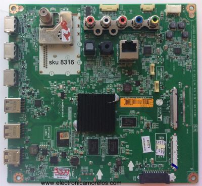 MAIN / LG EBT62956906 / EBR78027702 / EAX65610206 / MODELO 47LB6100-UG / PANEL  LC470DUE-FGA4