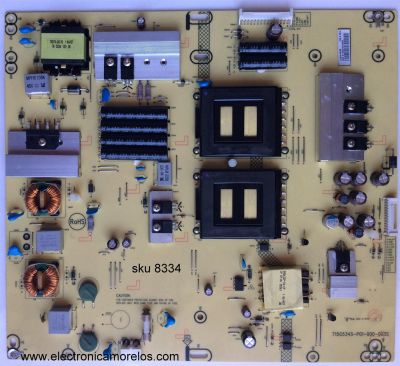 FUENTE DE PODER / VIZIO ADTV22419XD8 / 715G5345-P01-000-003S / 715G5345-P0G-000-0030 / 22419XD8 / PANEL LC470EUD (SE)(F4) / MODELOS M3D470KD / M3D470KD LTMPMKEN / M3D470KDE LTYPMKGN / M3D550KD / M420KD LTYPMGCN / M420KD LTMPMGCN