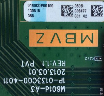 MAIN / VIZIO Y8386060S / 0160C0P00100 / 1P-0133C00-4011 / 1P-0133C00-4012 / 01-60COP001-00 / MODELOS M701d-A3R / LFTROXBP / M701d-A3R / LFTROXDQ / M701d-A3R / LFTRRFAQ M701D-A3 / LFTROXCQ M701D-A3 / LTDROXCQ / M801D-A3.LFTROYAP PANEL JE695D3LB3N  - Imagen 2