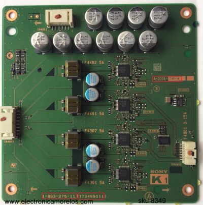TARJETA K1 / SONY A-2031-746-A / 1-893-275-11 / 173499011 / PANEL SYV5535 / MODELOS XBR-55X900 / XBR-65X900B / XBR-79X900B