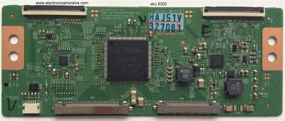 T-CON / VIZIO 6871L-3270B / 3270B / 6870C-0450A / SUSTITUTAS 6871L-3270A / 6871L-3339A / MODELO M501d-A2R LWJJOICP	