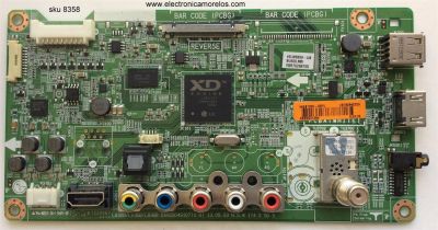 MAIN / LG EBT62642009 / EAX65049107 / MODELO 42LN5300-UB.BUSDLMR	