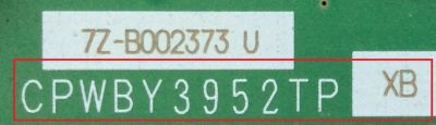 T-CON / SHARP CPWBY3952TPXB / CPWBY3952TP / KE560 / XE560WJ / MODELO LC-65SE94U	 - Imagen 2