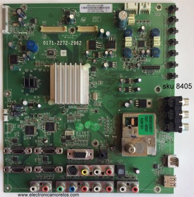 MAIN PARA TV VIZIO / NUMERO DE PARTE 3655-0022-0150 / 0171-2272-2962 / 3655-0022-0395 / PANEL LC550WUD (SB)(A1) / MODELO VF550M