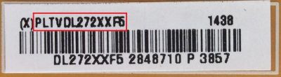 FUENTE DE PODER / INSIGNIA PLTVDL272XXF5 / 715G6143-P01-003-002H / MODELO NS-40D510NA15	 - Imagen 3