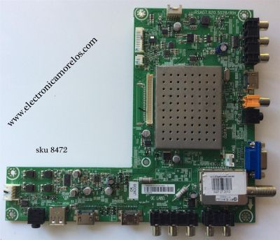 MAIN PARA TV HISENSE / NUMERO DE PARTE 161772 / RSAG7.820.5028/ROH / LTDN50K360GUS/161772/E120929 / PANEL HE500HF-B52/PW1 / MODELOS 50K610GW / 50K360G