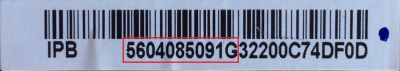 FUENTE DE PODER / SONY 1-895-468-11 / 5604085091 / 56.04085.091 / B180-A01 / 4H.B1800.131/B1 / MODELO KDL-50R450A	 - Imagen 2