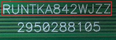 LED DRIVER PARA TV SHARP / NUMERO DE PARTE RUNTKA842WJZZ / DPS-160WP A / DPS-160WP / 2950288105 / PANEL LK695D3GW20Z / LC-70LE733U / LC-70LE735U / LC-70LE640U - Imagen 2