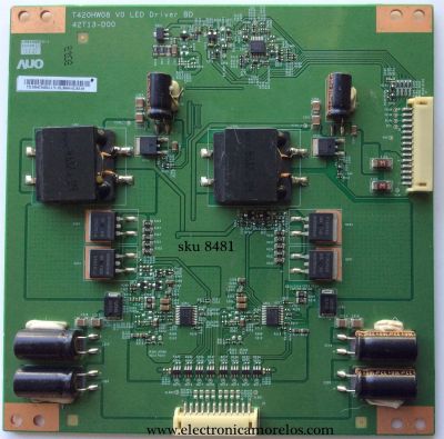 LED DRIVER / PHILIPS 55.54T04.D01 / 5554T04D01 / T420HW08 V0 / 42T13-D00 / MODELO 55PFL3907/F7 VM1	
